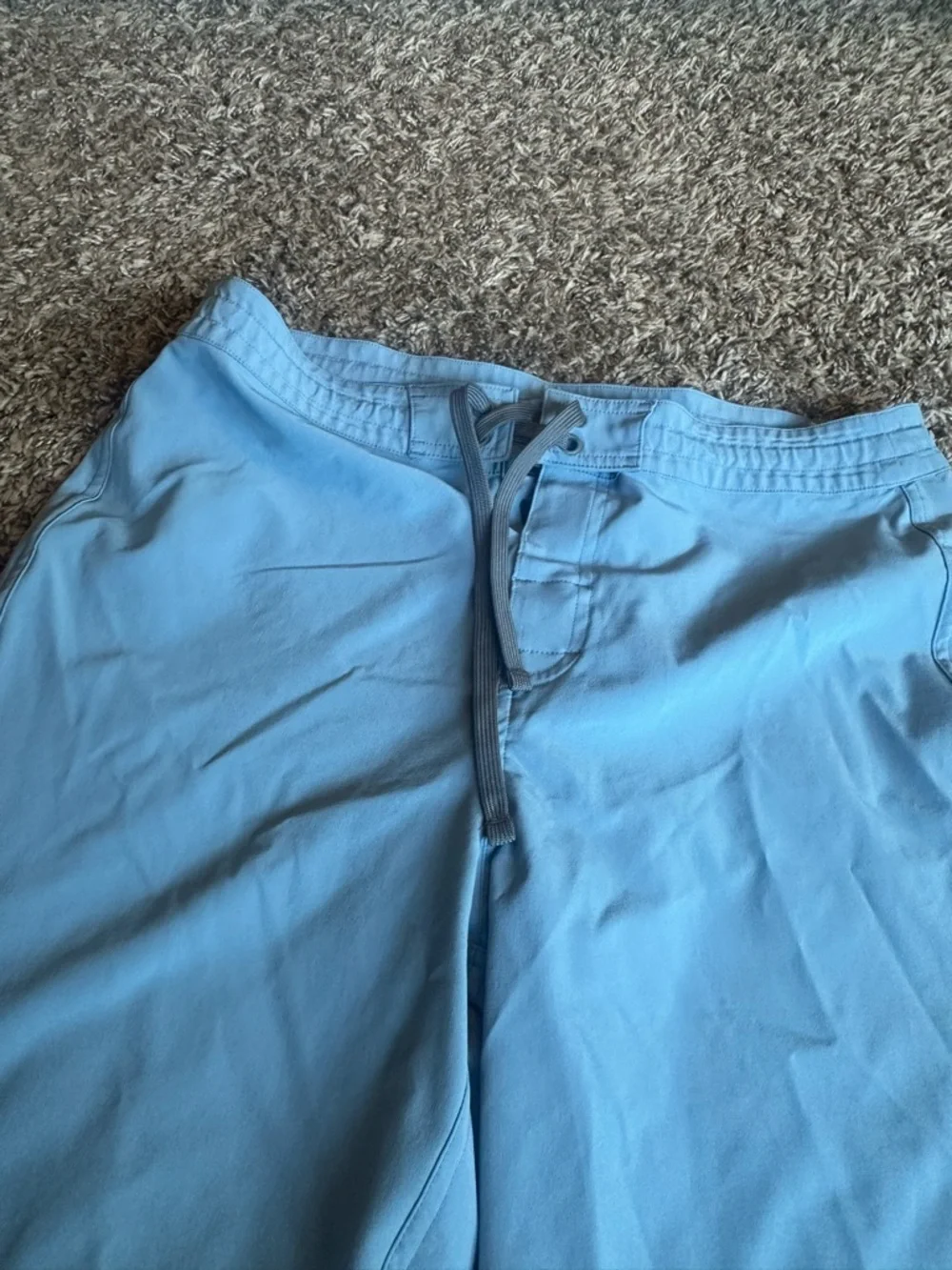 PrAna Men's Light Blue Hybrid board Shorts